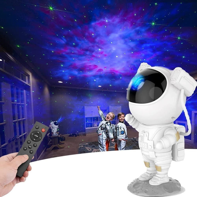 Astronaut Galaxy Projector - 360 Magnetic Head Rotation, Remote Control Main Image