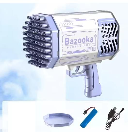 Bubble Gun Machine Kids Automatic Soap Based Bubble Blower Main Image