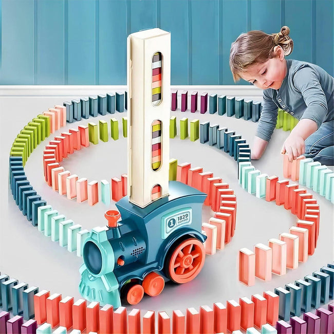 Train Toy Domino Set for Kids ? BPA-Free Plastic with Sound Effects� Main Image