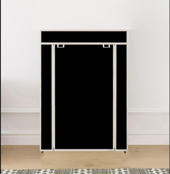 4 Rack Collapsible Wardrobe Cabinet and Shoe Rack Main Image