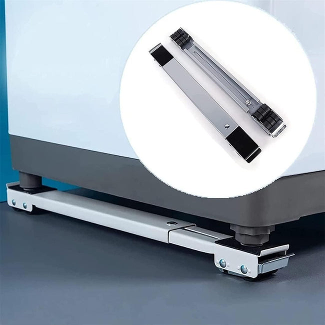 Multi-Functional Adjustable Trolley Fixed Mount Racks Holder (Pair of 1) Hover Image