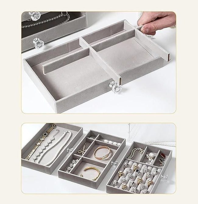3 Layer Jewellery Storage Box Main Image