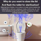 Hands-Free UVC Toilet Sanitizer