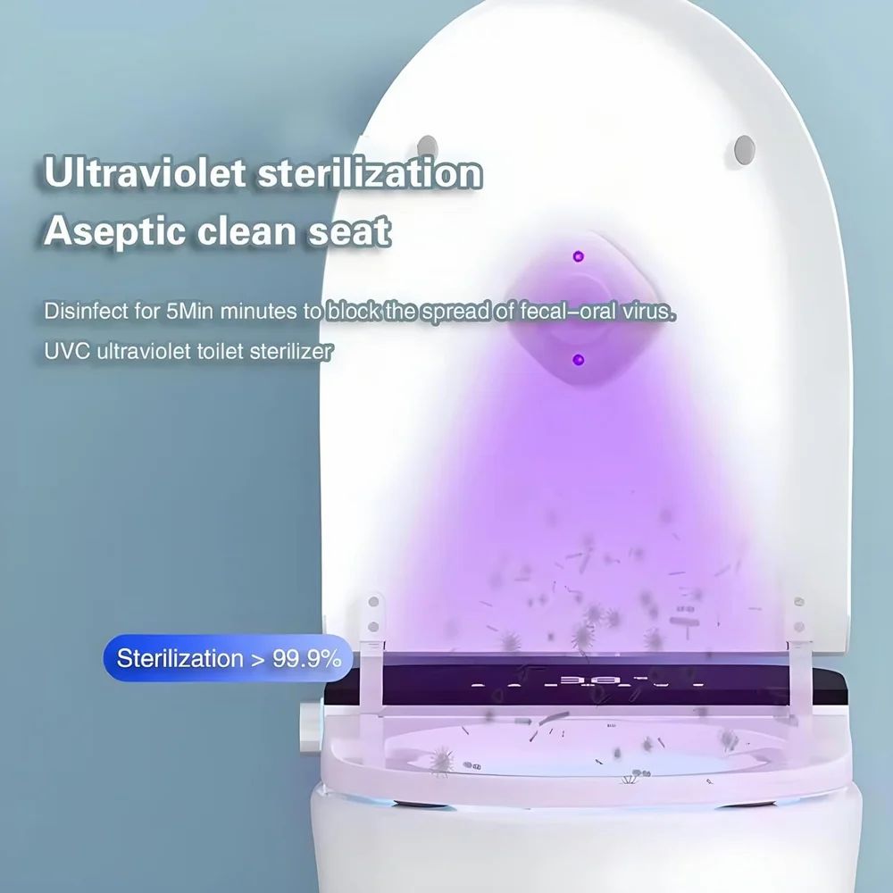 Hands-Free UVC Toilet Sanitizer