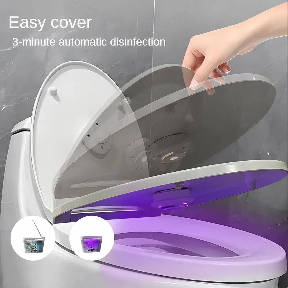 Hands-Free UVC Toilet Sanitizer